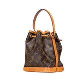 ルイ ヴィトン モノグラム ミニ ノエ ハンドバッグ M42227 ブラウン PVC レザー レディース LOUIS VUITTON 【中古】